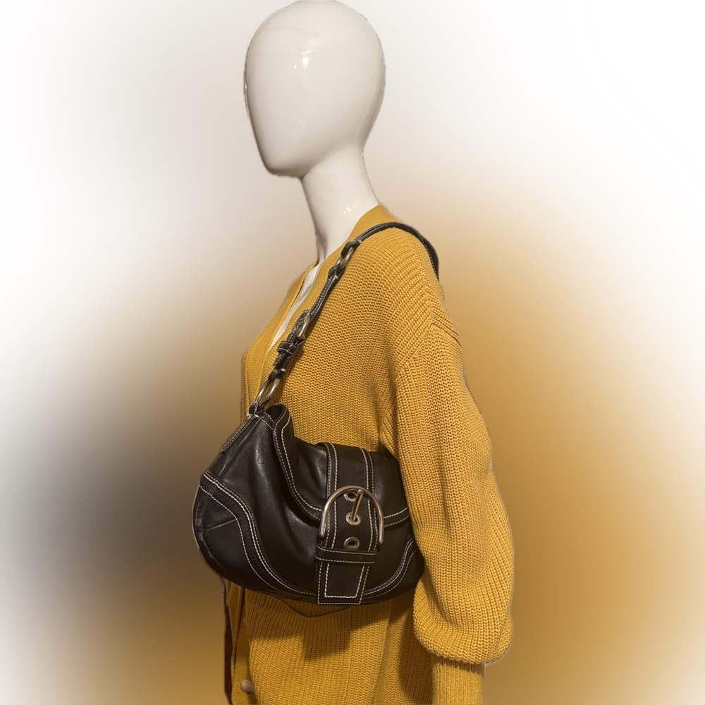 Vintage Coach black Soho bag